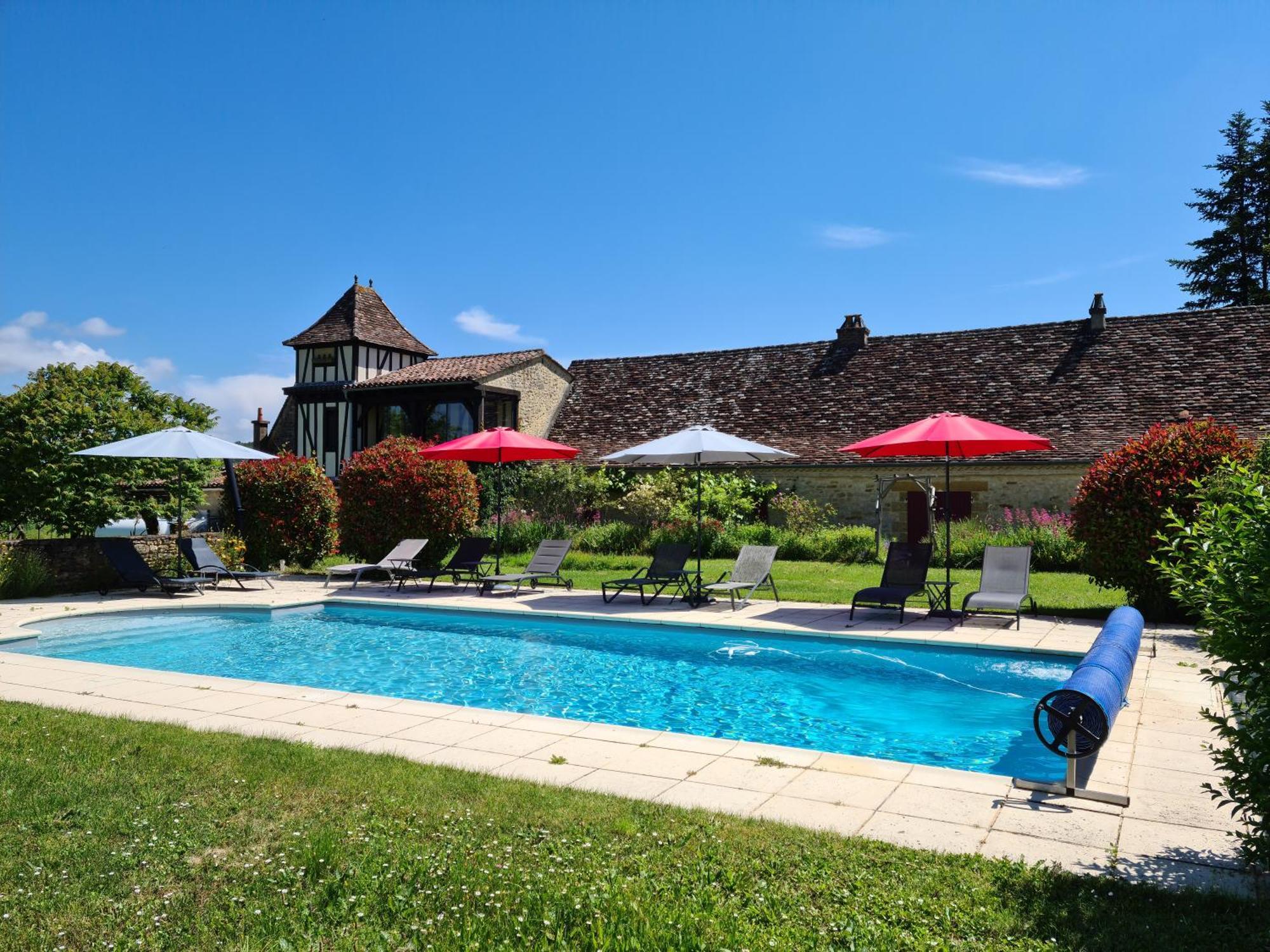 La Ferme De L'Embellie Gites Et Chambres D'Hotes Le Buisson-de-Cadouin Exterior foto